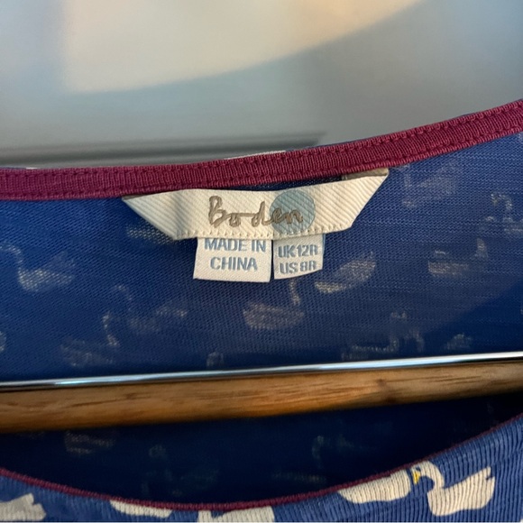 Boden Swan Dress - Picture 5 of 7